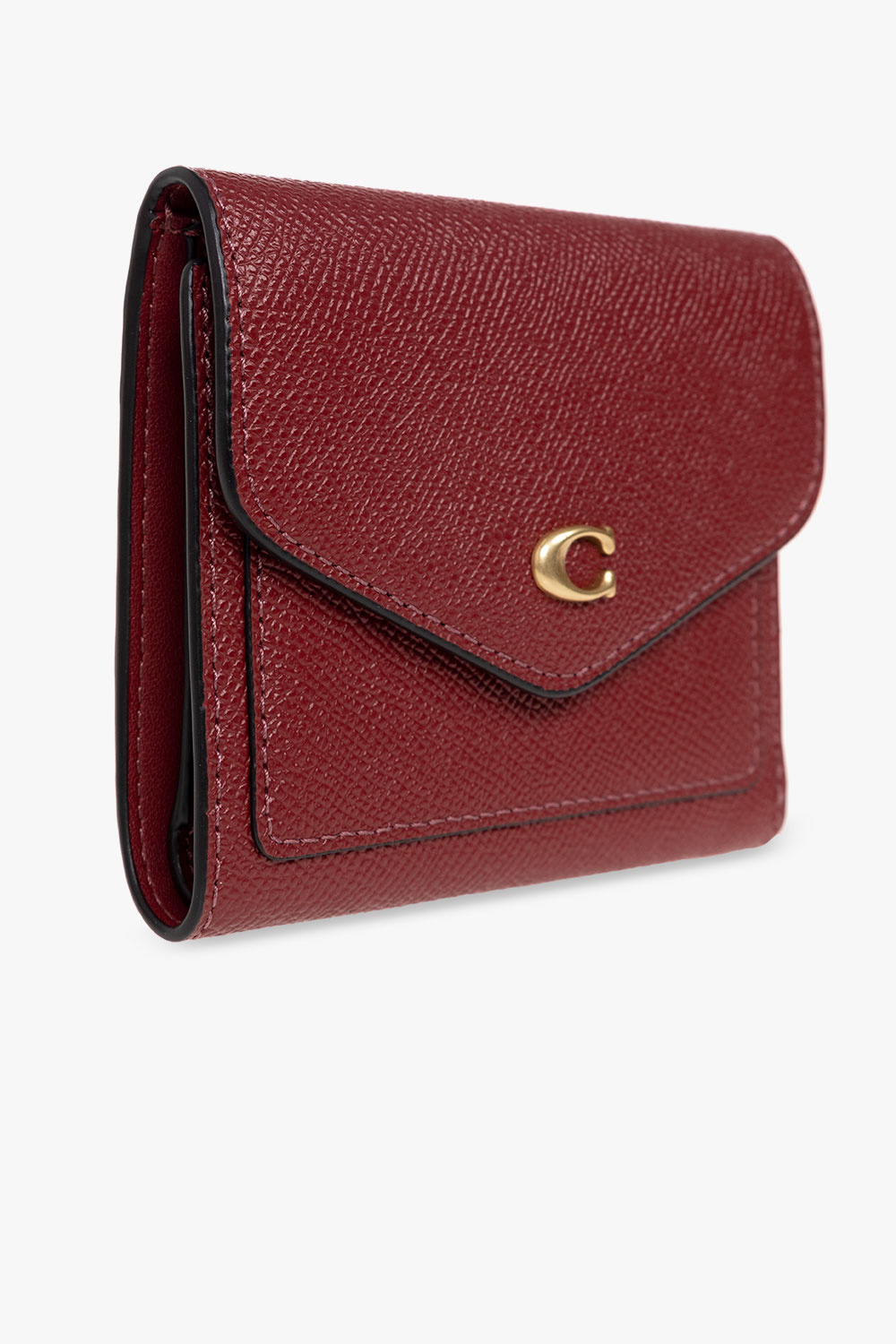 COACH SS 6041 7046-W1738 - Burgundy Leather wallet with logo
